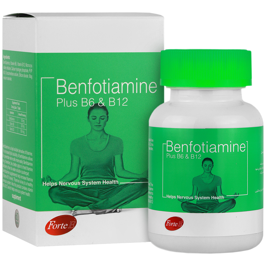 بنفوتیامین پلاس ب6 و ب12  فورت ای