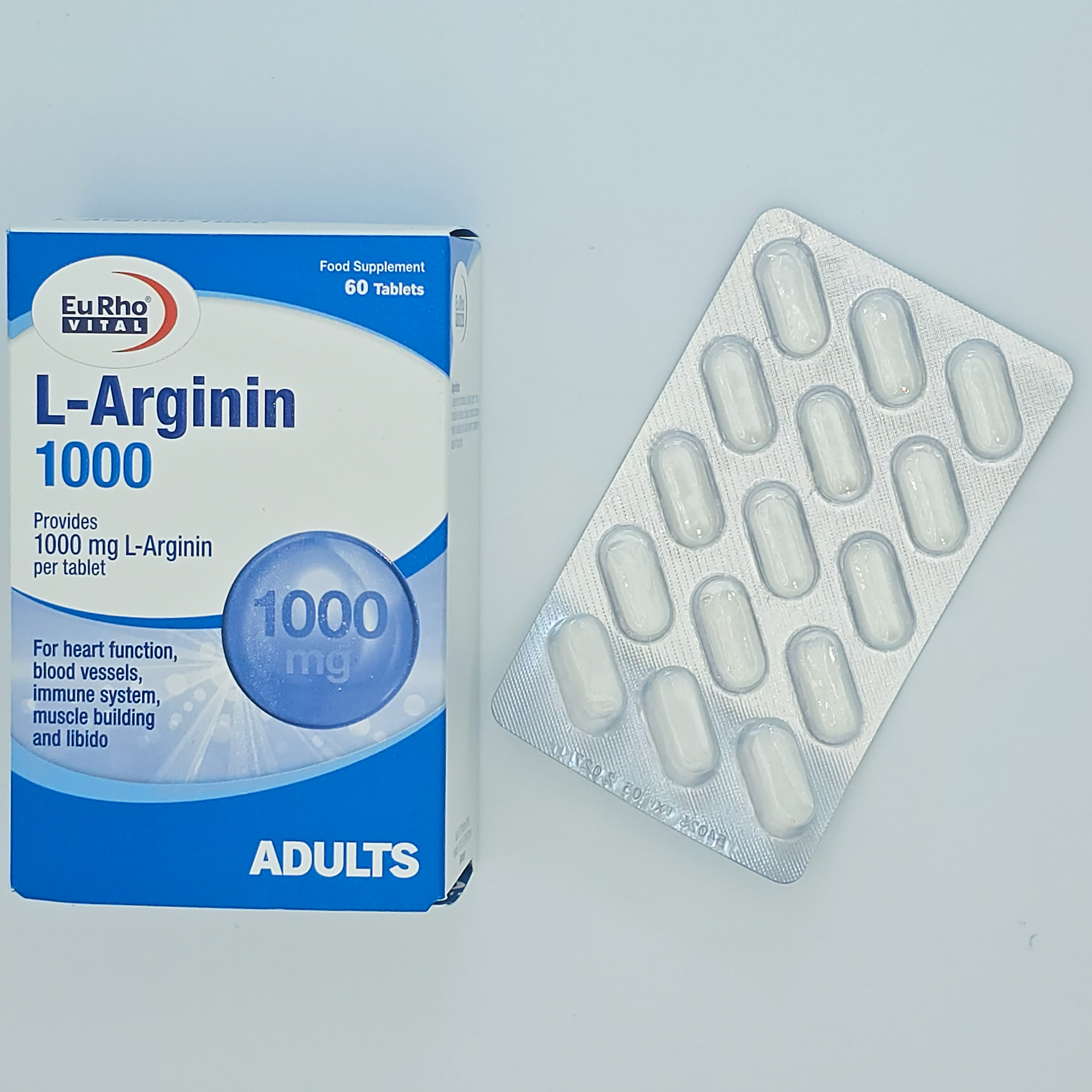 ال آرژینین 1000 میلی گرم یورو ویتال
