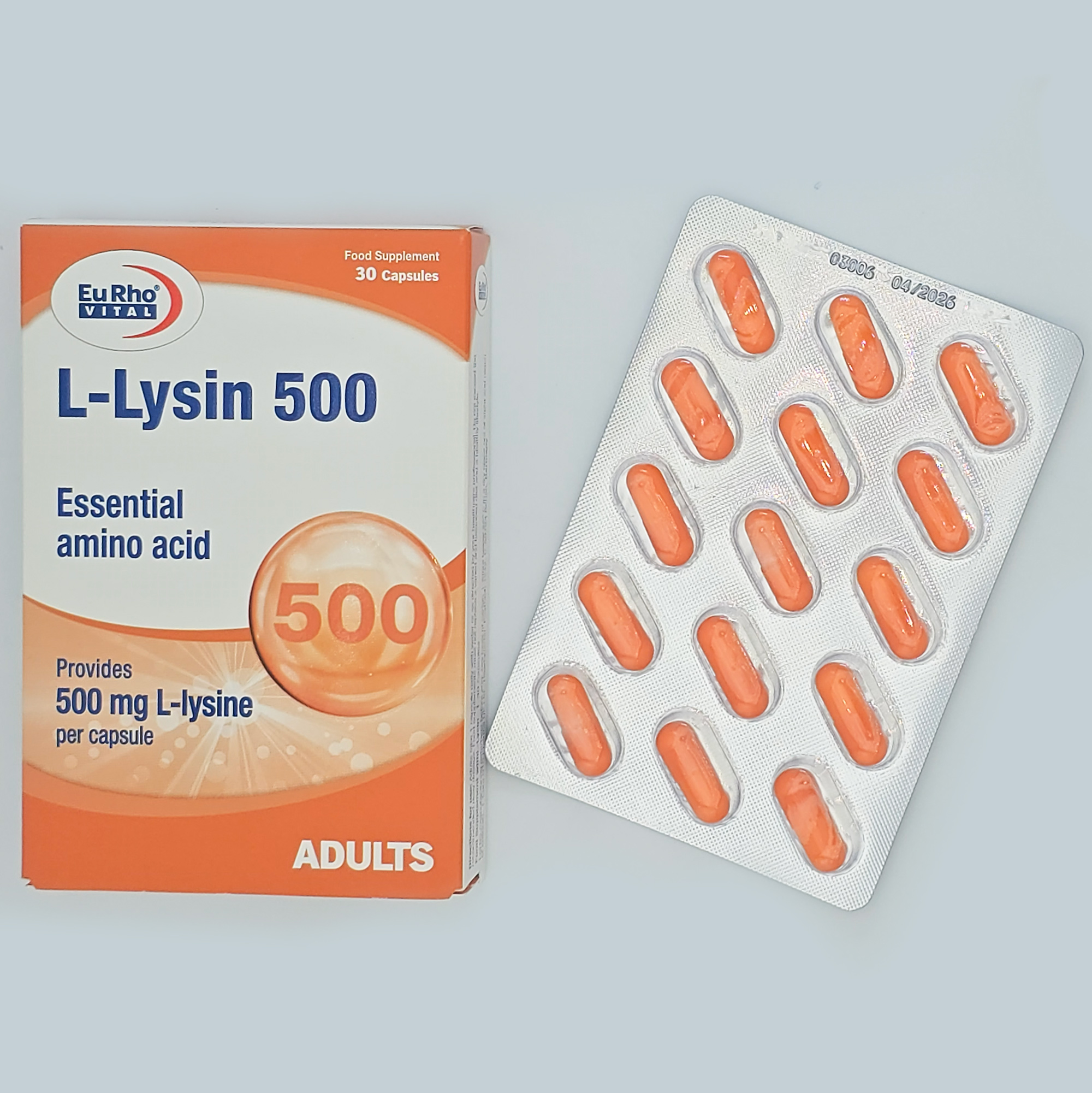 ال لیزین 500 میلی گرم یوروویتال