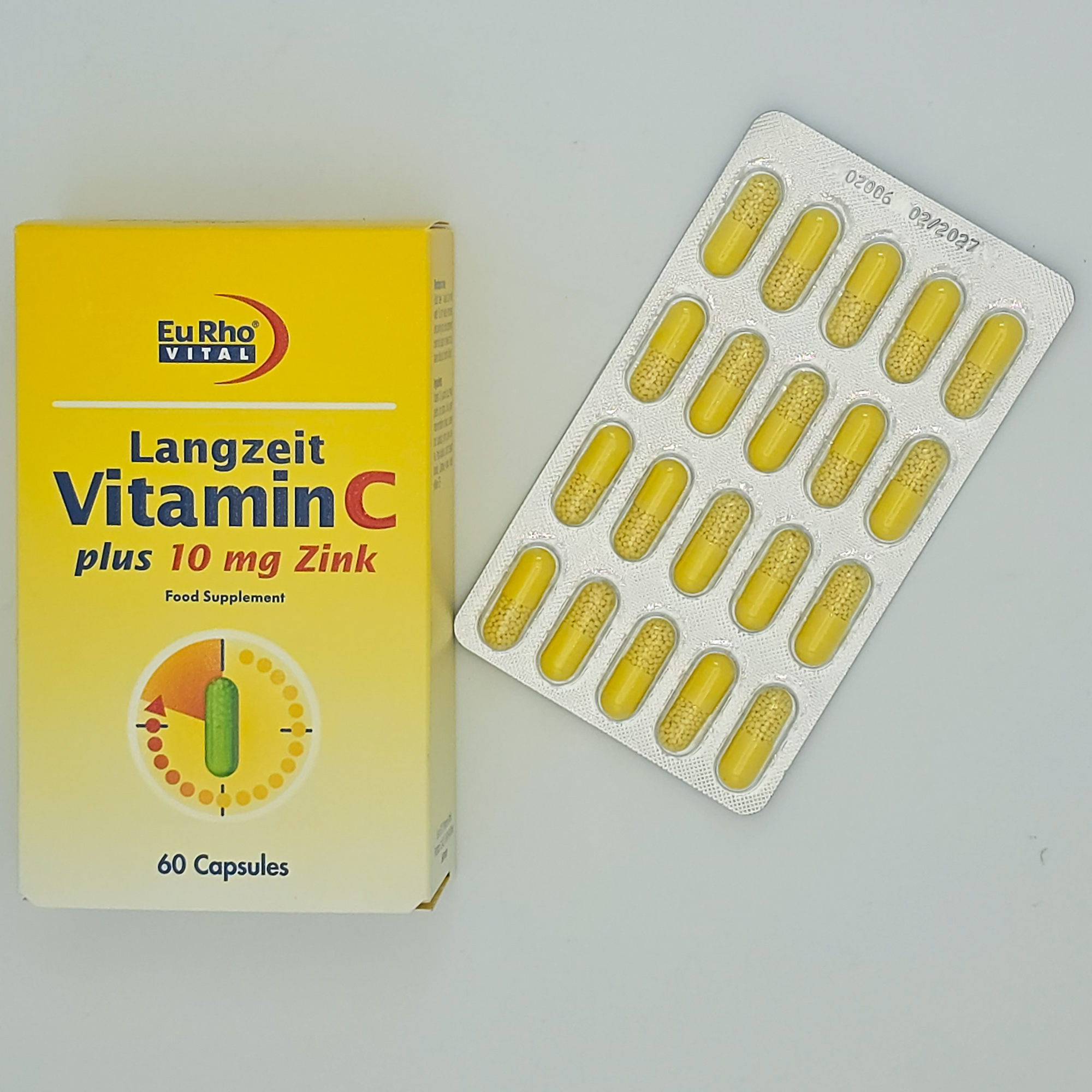 ویتامین سی پلاس زینک10میلی گرم